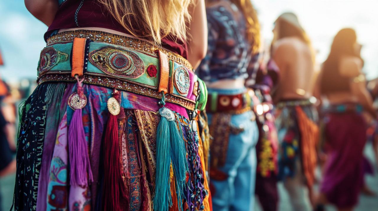 Tendencias boho-chic: cómo combinar tu cinturón hippie este 2024